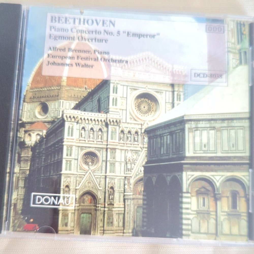 Beethoven Piano Concerto No. 5 "Emperor" Egmont Overture CD